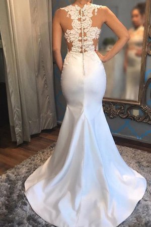 Süß Meerjungfrau Stil Bodenlanges Anständiges Formelles Brautkleid - Bild 3