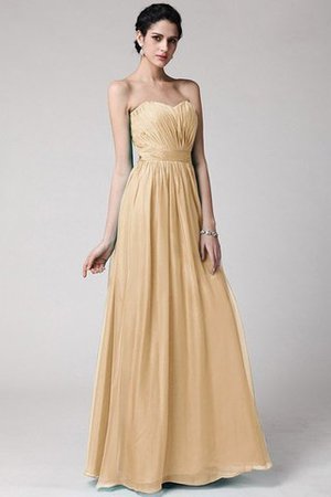 Robe demoiselle d'honneur plissage longue au drapée fermeutre eclair de fourreau - Photo 12