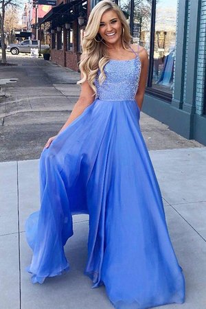 Prinzessin Wunderschönen A-Line Abendkleid mit Perlen aus Organza - Bild 1