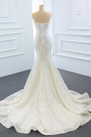 Vestido de Novia de Corte Sirena de Especial de Encaje Adorno de Largo - Foto 6