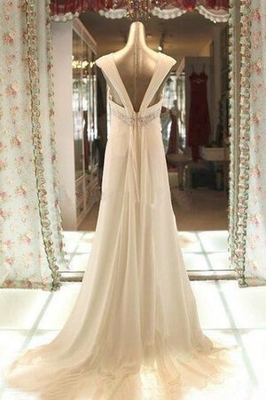 Abito da Sposa Impero Semplice classico in pizzo con Piega Cerniera - Foto 2
