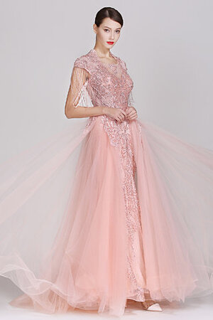 Robe de mariée a salle intérieure en dentelle ligne a absorbant longue - Photo 3