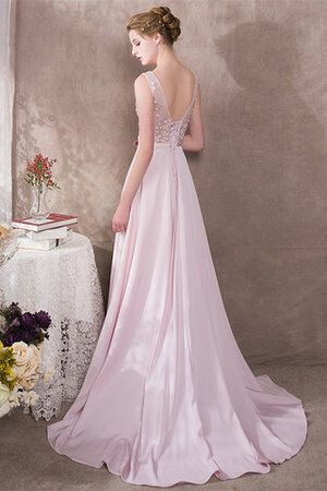 Halle Normale Taille Besondere Bodenlanges Romantisches Abendkleid - Bild 2