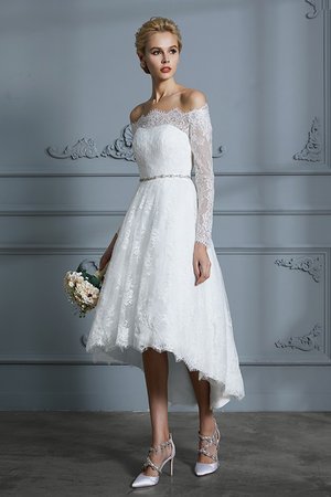 Robe de mariée fermeutre eclair splendide intemporel facile plissé - Photo 6