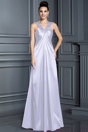 Spaghetti Träger A Linie Ärmelloses Empire Taille Anständiges Brautjungfernkleid - Bild 28