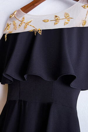 Tüll Bateau Ausschnitt Tolle Anständiges Schlichtes Ballkleid - Bild 5