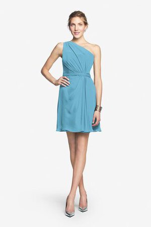 Abito da Damigella moda con Increspato con Increspature Corto - Foto 4