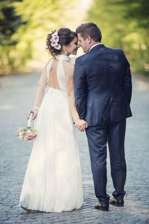 Vestido de Novia de Corte princesa de Volante de Natural de De moda - Foto 2