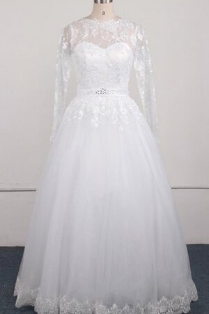 Paillette Meerjungfrau Stil Brautkleid mit Bordüre - Bild 1