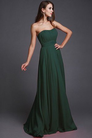 Abito da Damigella Principessa in Chiffon A-Line Cerniera Naturale - Foto 9