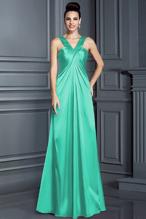 Spaghetti Träger A Linie Ärmelloses Empire Taille Anständiges Brautjungfernkleid - Bild 15