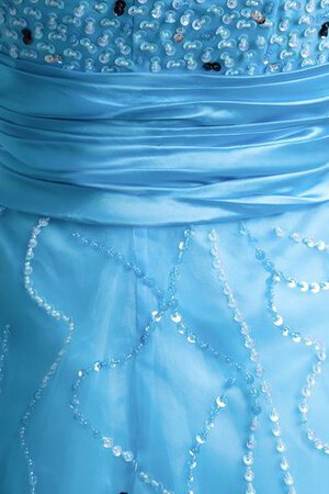 Robe de soirée longue distinguee avec perle avec sans manches col en forme de cœur - Photo 5