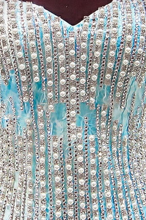 Glamouroso&Dramatico Vestido de Fiesta de Corte Sirena de Lujoso de Moda - Foto 3