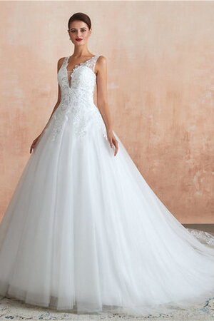Vestido de Novia en Encaje de Bonita de Pura espalda de Recatado - Foto 5