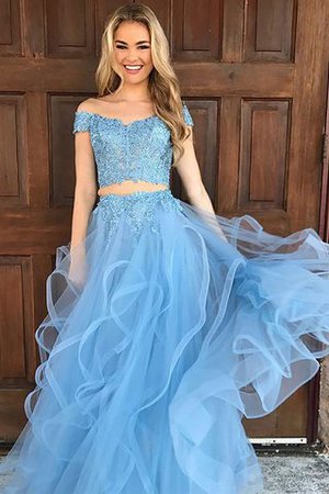 Vestido de Noche de Corte princesa de Sin mangas de Largo de Imperio Cintura - Foto 1