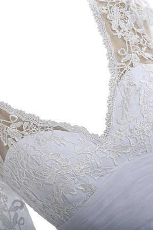 Robe de mariée spécial extraodinaire impressioé naturel en chiffon - Photo 3