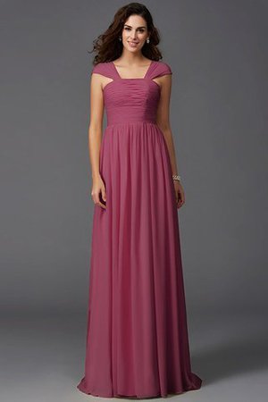 Abito da Damigella in Chiffon Conotta Cerniera Lunghi Principessa - Foto 5