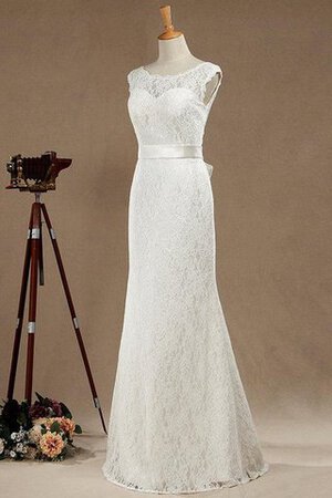 Abito da Sposa in Pizzo Cappellino con Nastro in pizzo Cerniera lusso - Foto 3