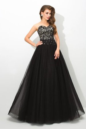 Robe de quinceanera longue naturel manche nulle de mode de bal fermeutre eclair - Photo 4