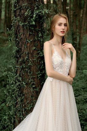 Robe de mariée bucolique mignonne entrecroisé intemporel elégant - Photo 7