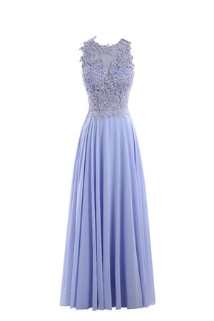 Perlenbesetztes schlichtes extravagantes Modern Netzstoff Abendkleid mit Falte Mieder - Bild 1