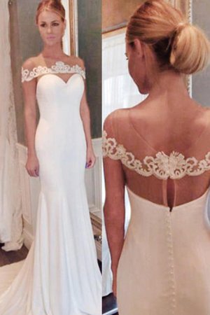 Abito da sposa pudica sensuale classico sbalorditivo con piega semplice - Foto 2