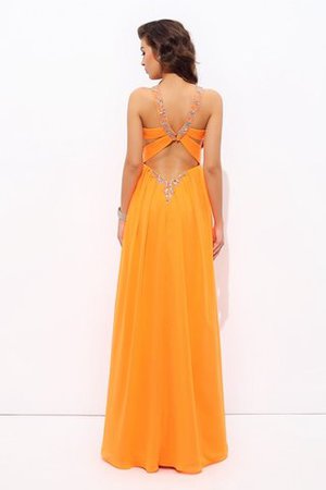 Prinzessin A Linie Ärmelloses Formelles Bodenlanges Abendkleid - Bild 2