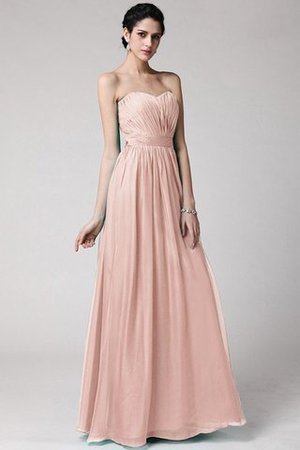 Robe demoiselle d'honneur plissage longue au drapée fermeutre eclair de fourreau - Photo 20