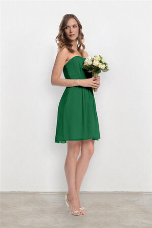 Sencillo Vestido de Dama de Honor de Sala de Dulce de Natural - Foto 4
