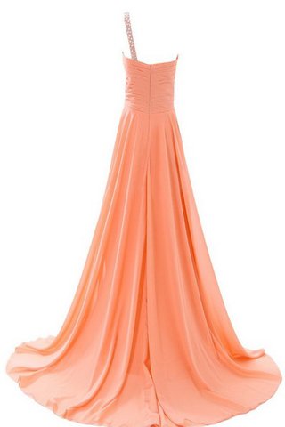Vestido de Dama de Honor de Corte-A de Volantes Adorno de con Lentejuelas de Cremallera - Foto 2