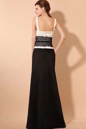 Robe de soirée facile modeste avec manche 3/4 jusqu'au sol bretelles spaghetti - Photo 4