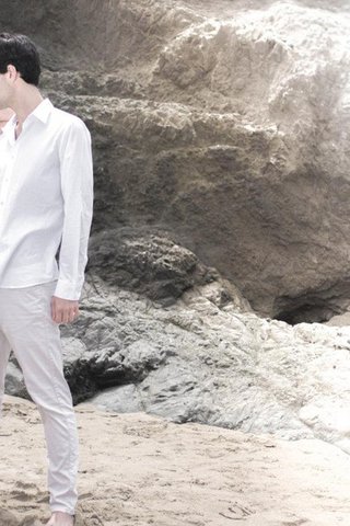 Abito da Sposa Formale E Informale con Increspato Naturale in pizzo Cuore Senza Maniche - Foto 2