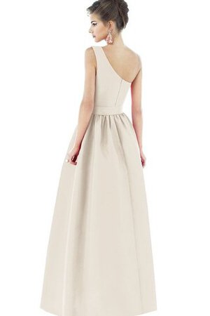 Robe demoiselle d'honneur sexy long avec zip a-ligne - Photo 4