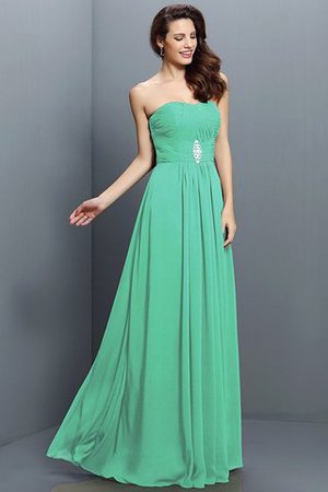 Chiffon Prinzessin Empire Taille A Linie Reißverschluss Brautjungfernkleid - Bild 15