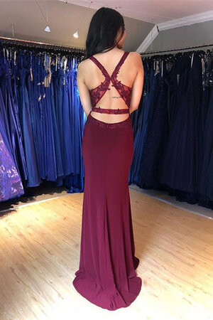 Vestido de Noche en Encaje de Moda de Encaje Adorno de Sin mangas - Foto 2