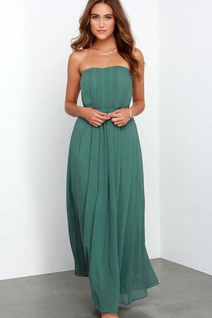 A linie prächtiges langes Brautjungfernkleid - Bild 5