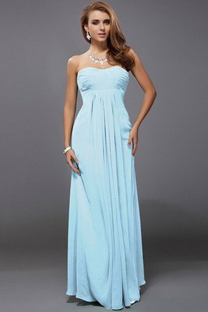 Robe demoiselle d'honneur longue avec chiffon avec zip de lotus de bustier - Photo 18