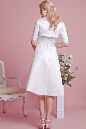 Charmant A-Line Beach Stil Schwingendes Formelles Brautkleid - Bild 3