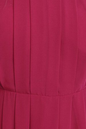 Abito da Damigella in Chiffon Elegante Lungo A-Line senza spalline - Foto 15