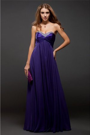 Vestido de Fiesta de Abalorio de Largo de Cremallera de Imperio Cintura - Foto 1