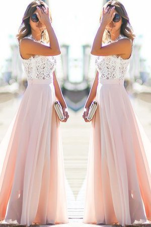 Exquisit Normale Taille Ärmelloses A-Linie Bodenlanges Abendkleid - Bild 2