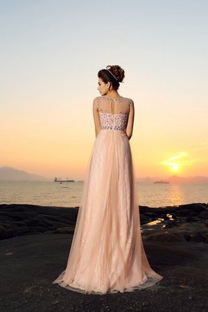 Robe de bal longue solennelle avec zip avec chiffon de tour de ceinture en haute - Photo 2