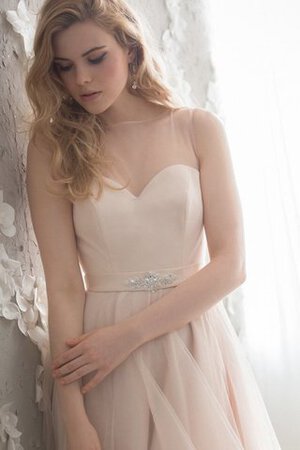Tüll mini Wunderschön Abschlusskleid mit V-Ausschnitt - Bild 3