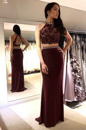 Wunderbar Attraktives Konservatives Ballkleid mit Bordüre aus Chiffon - Bild 1