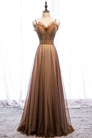 Ewiges Spaghetti Träger Ziemlich Bezauberndes Ballkleid mit Rücken Schnürung - Bild 1