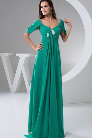 Robe de soirée généreux avec chiffon entrecroisé mature - Photo 1