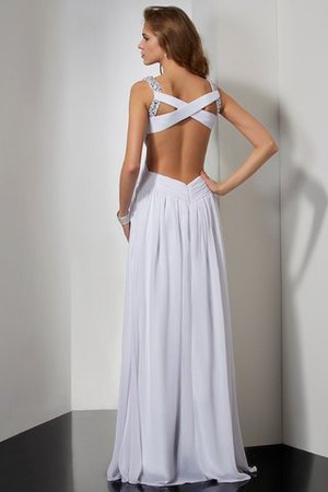 Normale Taille A-Line Ärmelloses Anständiges Bodenlanges Abendkleid - Bild 2