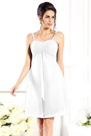 Vestido de Dama de Honor de Escote de Tirantes Espaguetis de Corto - Foto 29