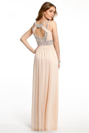 Robe de soirée longue manche nulle de princesse avec zip col en bateau - Photo 2