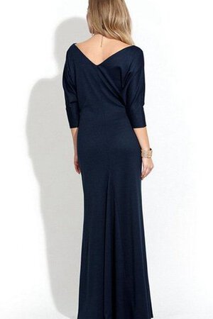 Meerjungfrau Stil dreiviertel Länge Ärmeln bodenlanges Brautmutterkleid - Bild 5